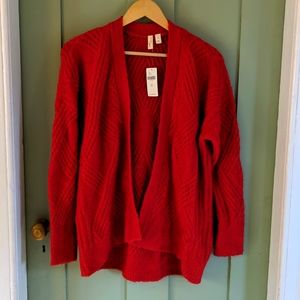 Anthropologie Moth xs red cozy sweater